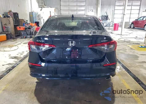 2024 Honda Civic Sport z USA, uszkodzony, nr VIN 2HGFE2F50RH537293